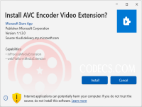 AVC Encoder Video Extension 1.1.17.0 screenshots